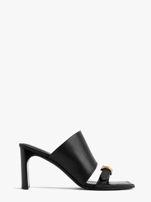 Balenciaga Bel Air Leather Sandals