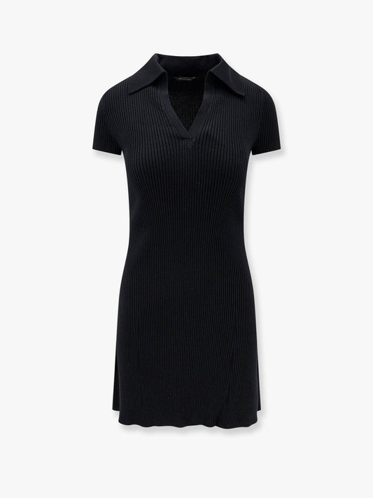Balenciaga Polo Wool Blend Mini Dress