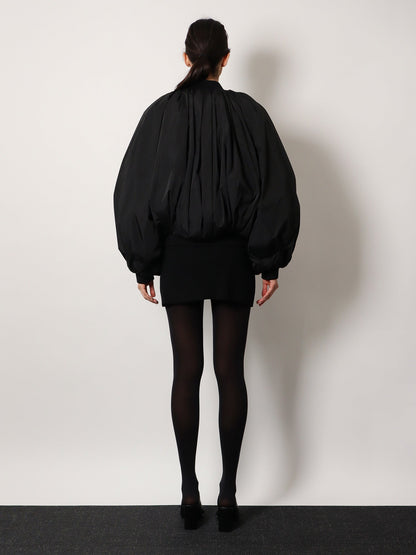 Balenciaga Draped Padded Bomber