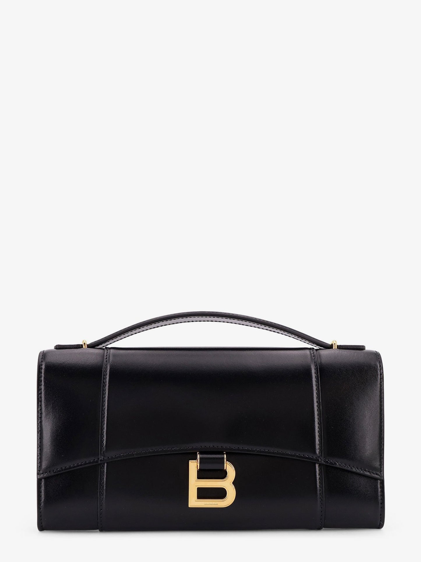 Balenciaga Horglss Poch Leather Handbag