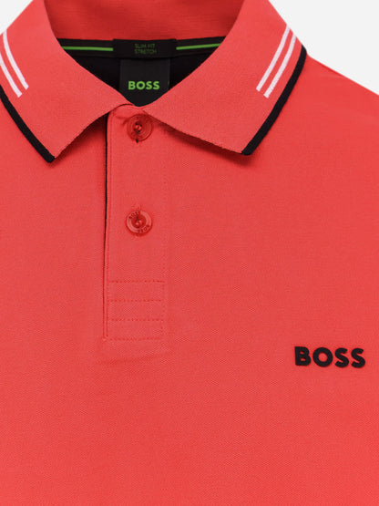 Boss Stretch Cotton Polo Shirt