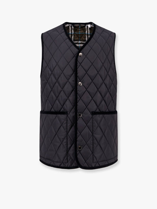 Burberry Quilted Sleeveless Jacket