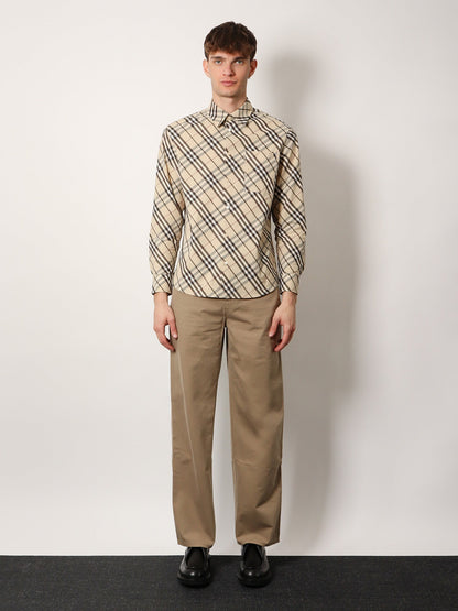 Burberry Traditional Check Cotton Shirt
