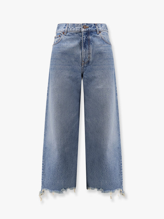 Chloe' Frayed Bottom Jeans