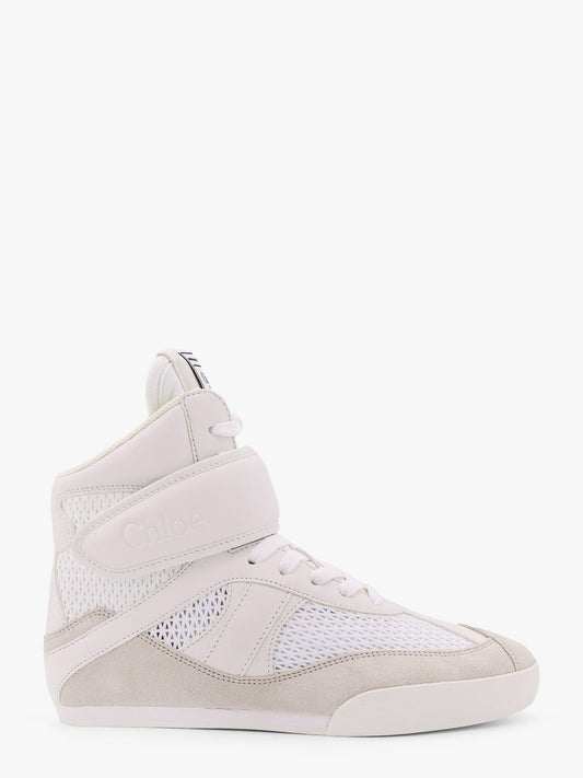 Chloe' Chloé Kick Recycled Mesh, Leather And Suede