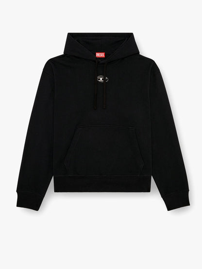 Diesel S Macs Biologic Cotton Sweatshirt With Frontal Logo
