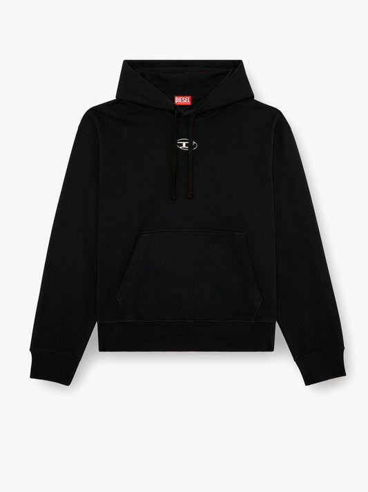 Diesel S Macs Biologic Cotton Sweatshirt With Frontal Logo