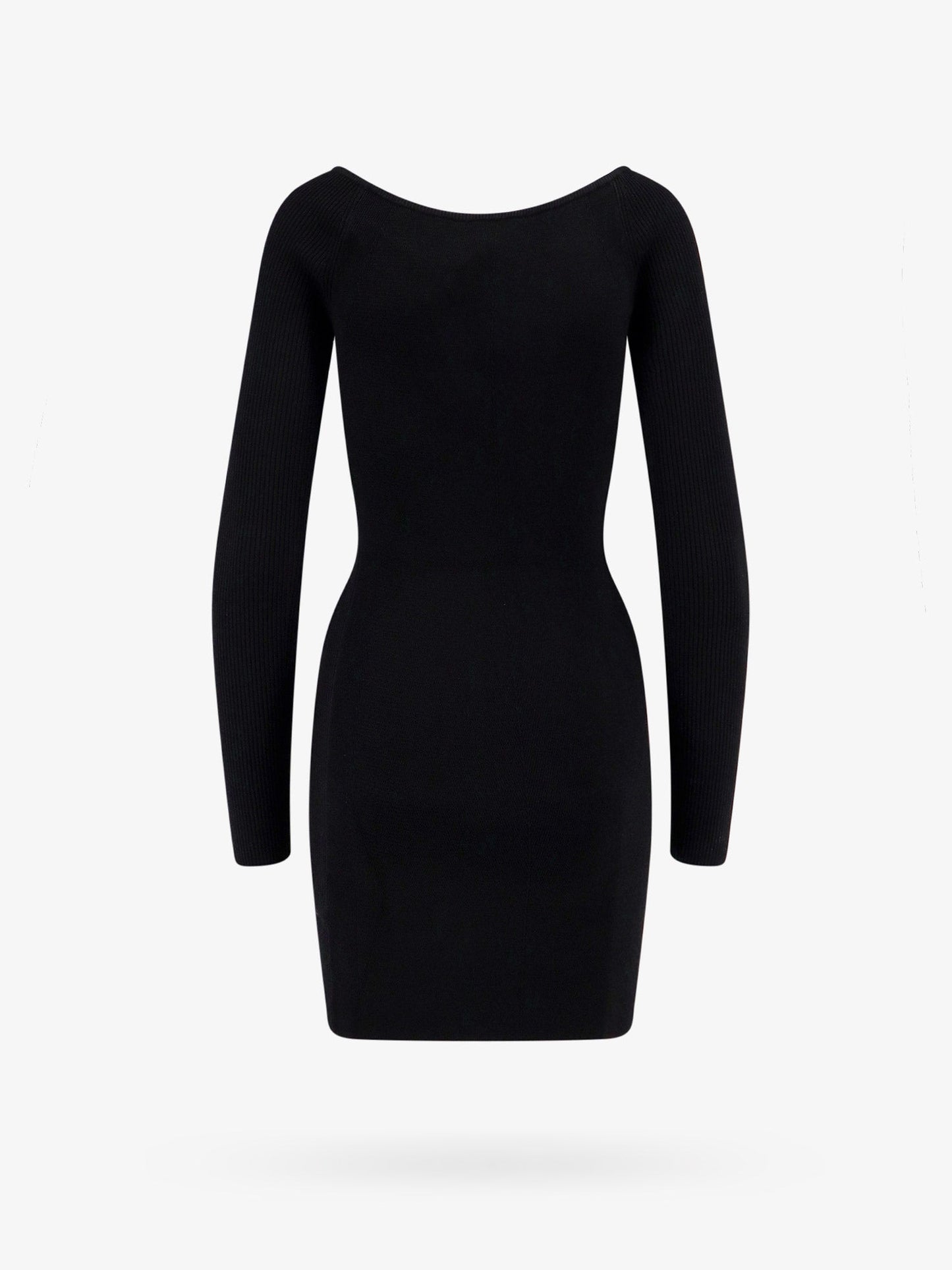 Diesel Viscose Blend Dress With Metal Oval D Logo