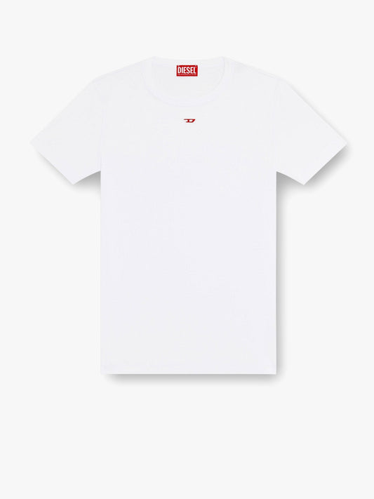 Diesel Cotton T Shirt With Frontal Logo