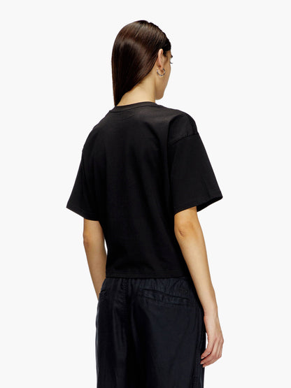 Diesel Cotton T Shirt With Frontal Oval D Logo