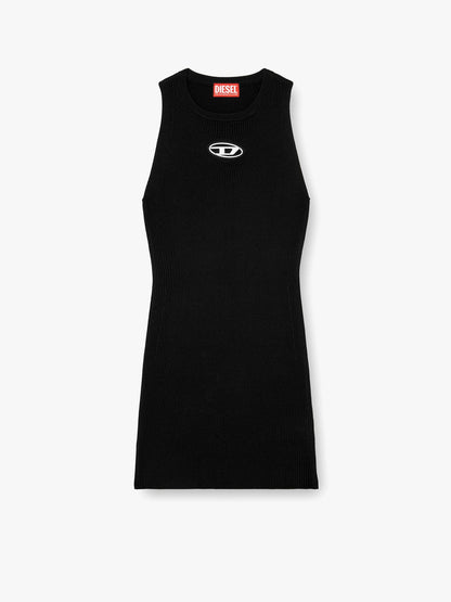 Diesel M Caddix Responsible Ribbed Viscose Dress