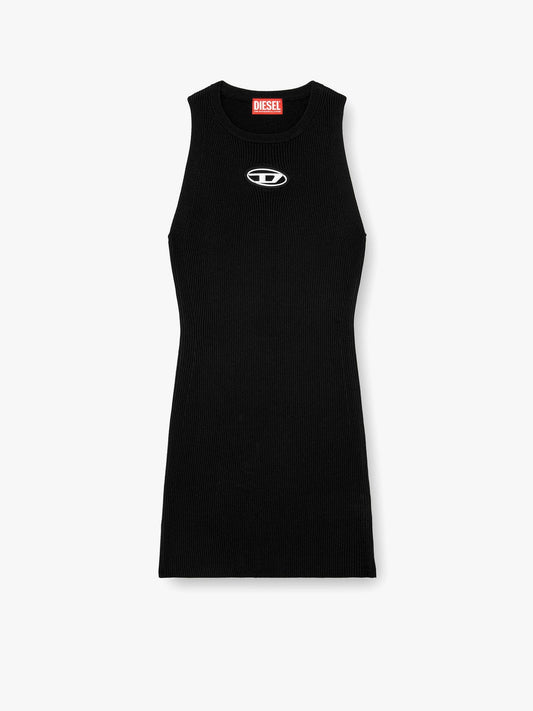 Diesel M Caddix Responsible Ribbed Viscose Dress