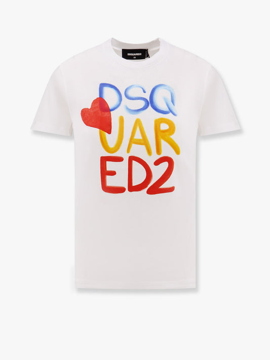 Dsquared2 Dsquared2 Summer Lovers Cotton T Shirt
