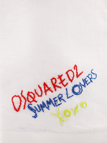Dsquared2 Dsquared2 Summer Lovers Linen Shorts