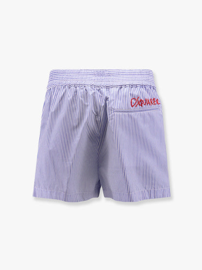 Dsquared2 Dsquared2 Summer Lovers Cotton Popeline Shorts