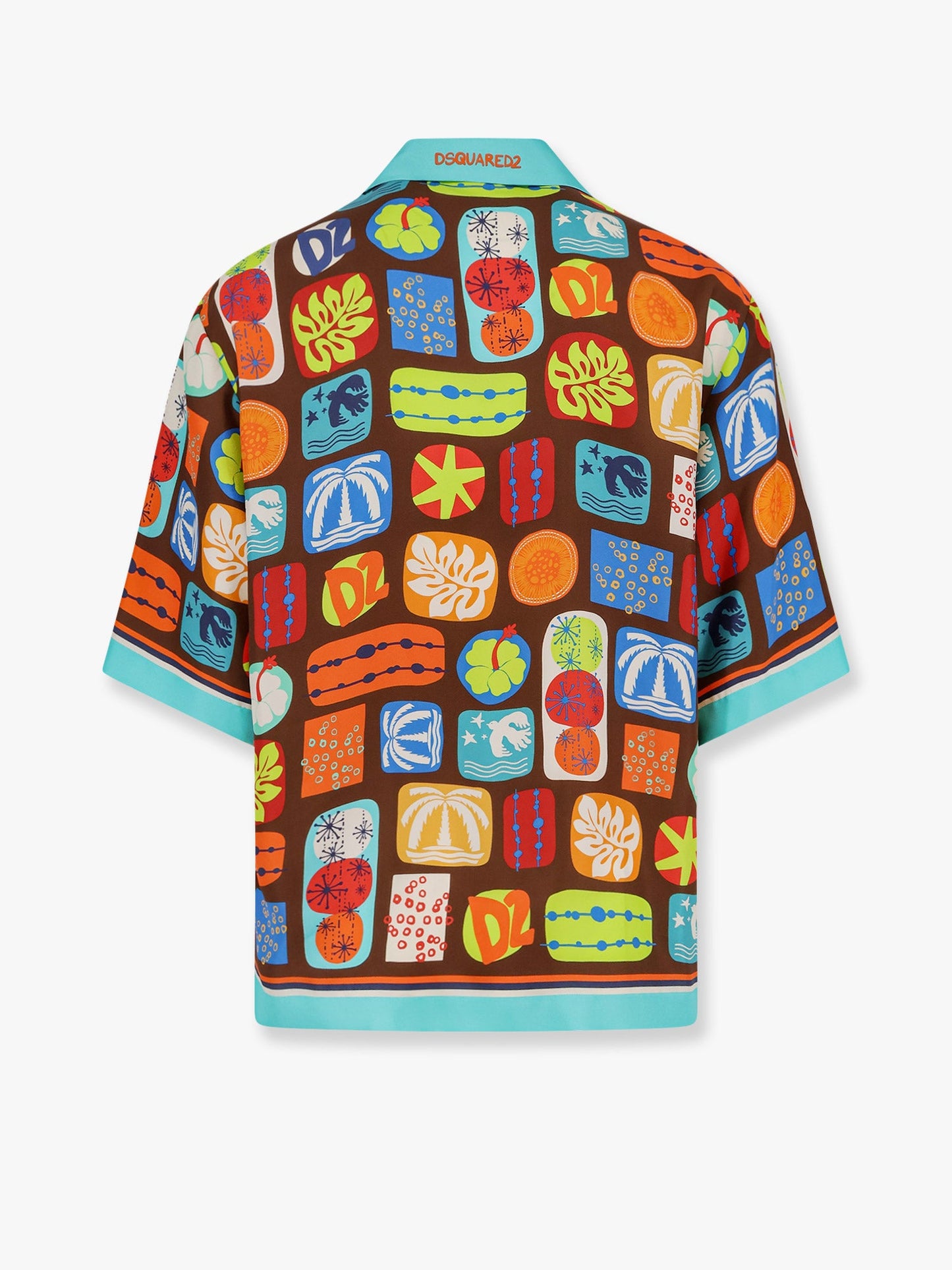 Dsquared2 Dsquared2 Summer Lovers Silk Shirt