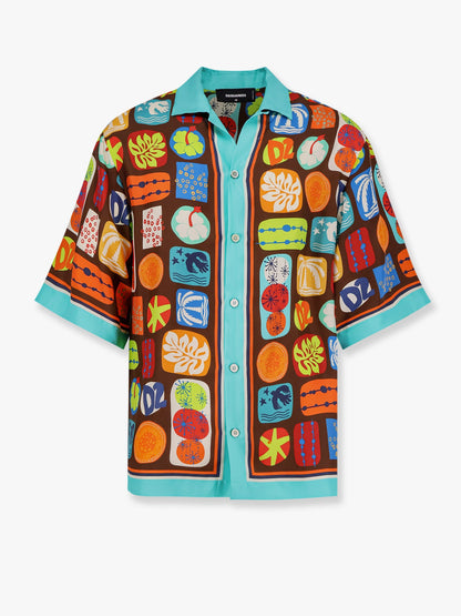 Dsquared2 Dsquared2 Summer Lovers Silk Shirt