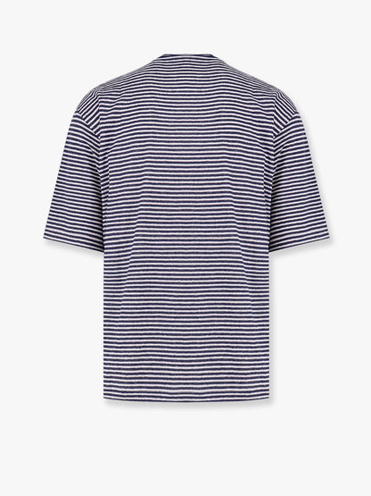 Dsquared2 Dsquared2 Summer Lovers Striped Linen T Shirt