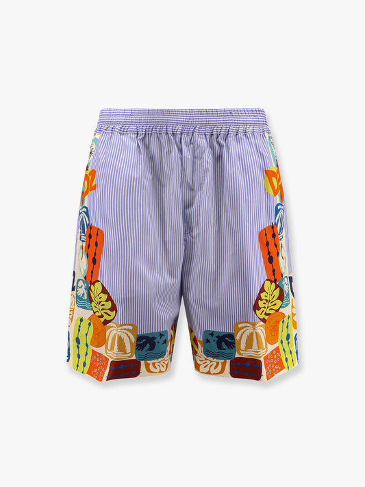 Dsquared2 Dsquared2 Summer Lovers Cotton Bermuda Shorts