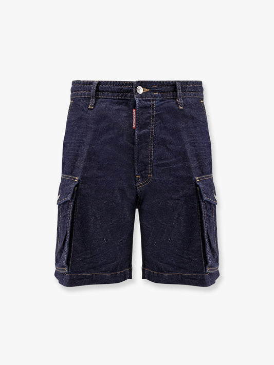 Dsquared2 Dsquared2 Summer Lovers Denim Cargo Bermuda Shorts