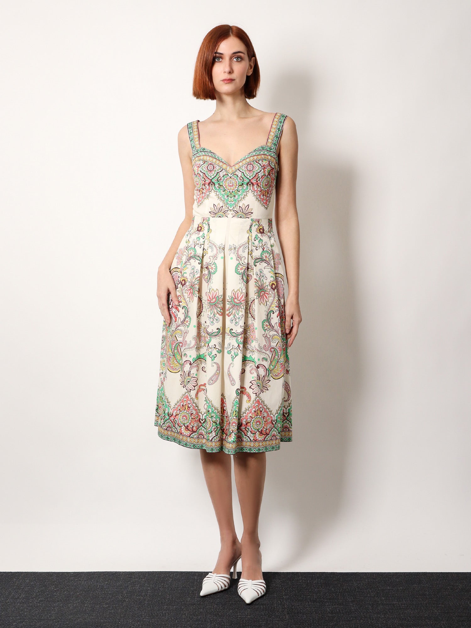 ETRO Cotton dress with iconic print – Modishus