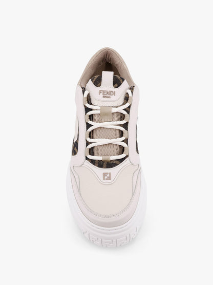 Fendi Fendi Force Low Top Leather Sneakers