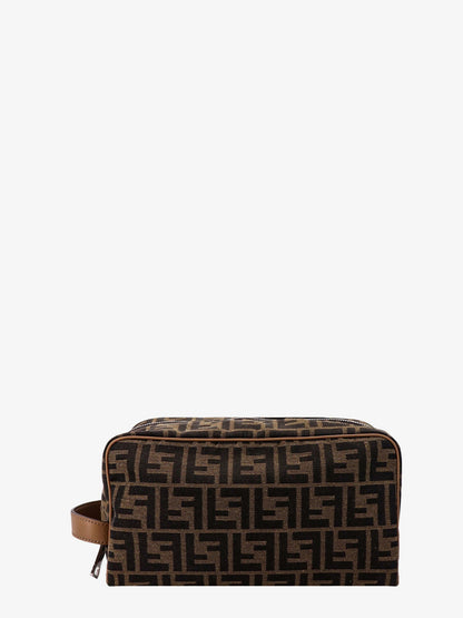 Fendi Ff Jacquard Fabric Beauty Case