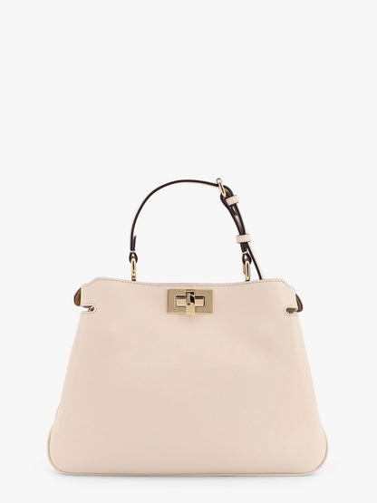 Fendi Peekaboo Soft Small Leather Shoulder Bag
