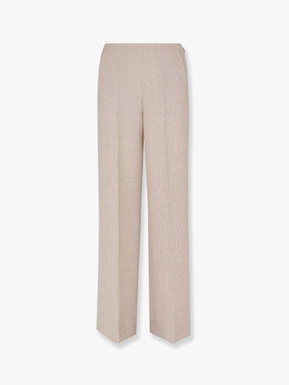 Fendi Ff Diagonal 3d Wool Trouser