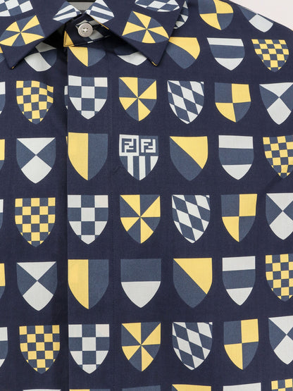 Fendi Ff Araldic Cotton Shirt