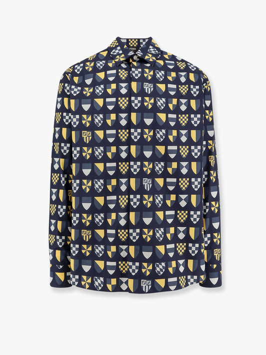 Fendi Ff Araldic Cotton Shirt