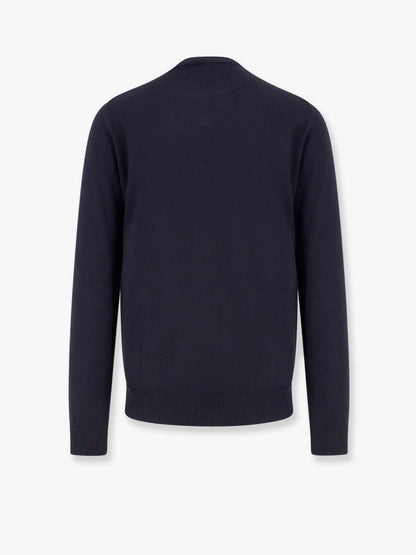 Fendi Wool Sweater With Ff Metal Logo