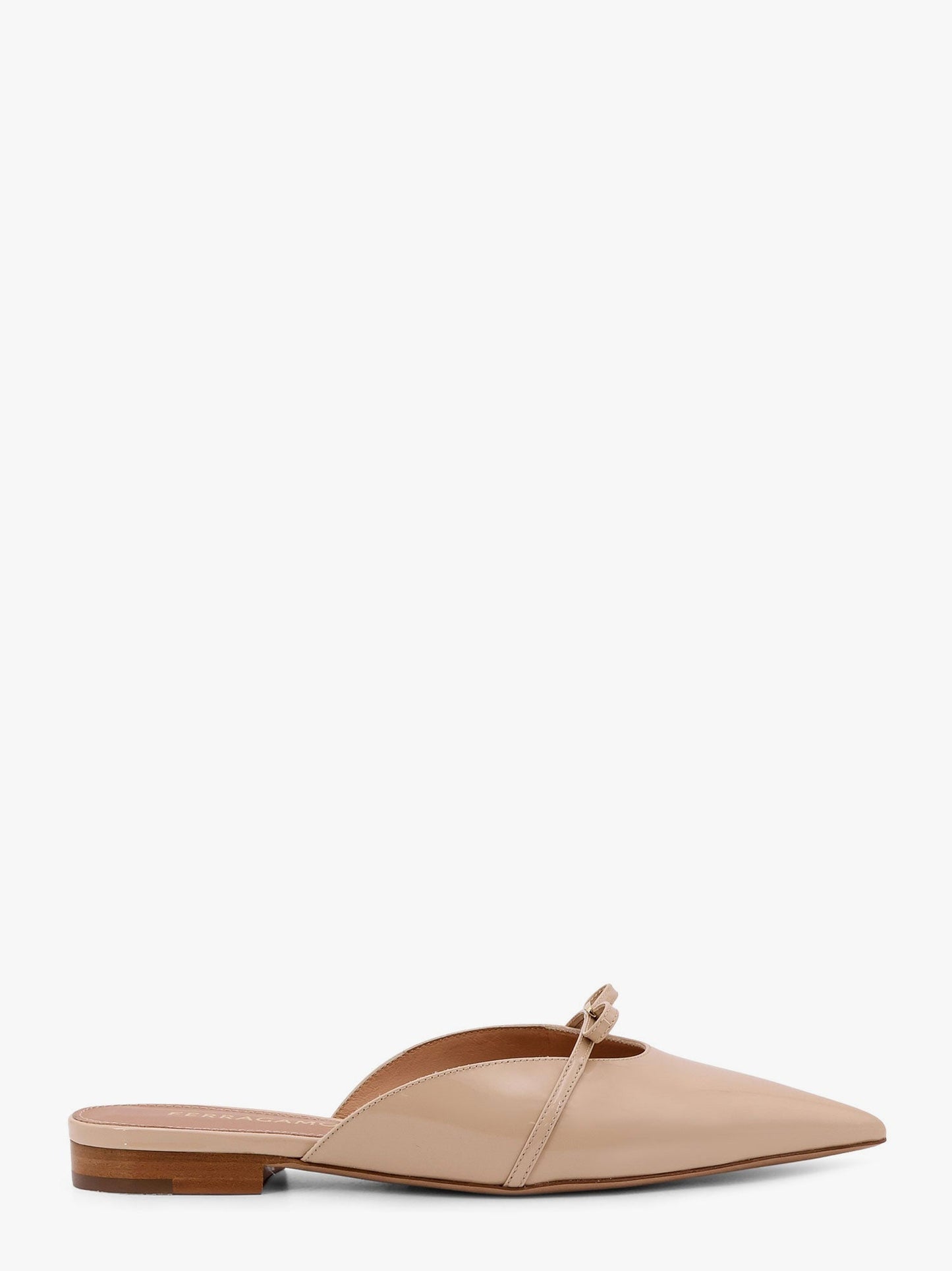 Ferragamo Giulye Patent Leather Mule