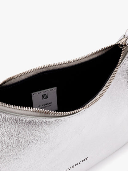 Givenchy Lucky Lock Metallic Leather Shoulder Bag