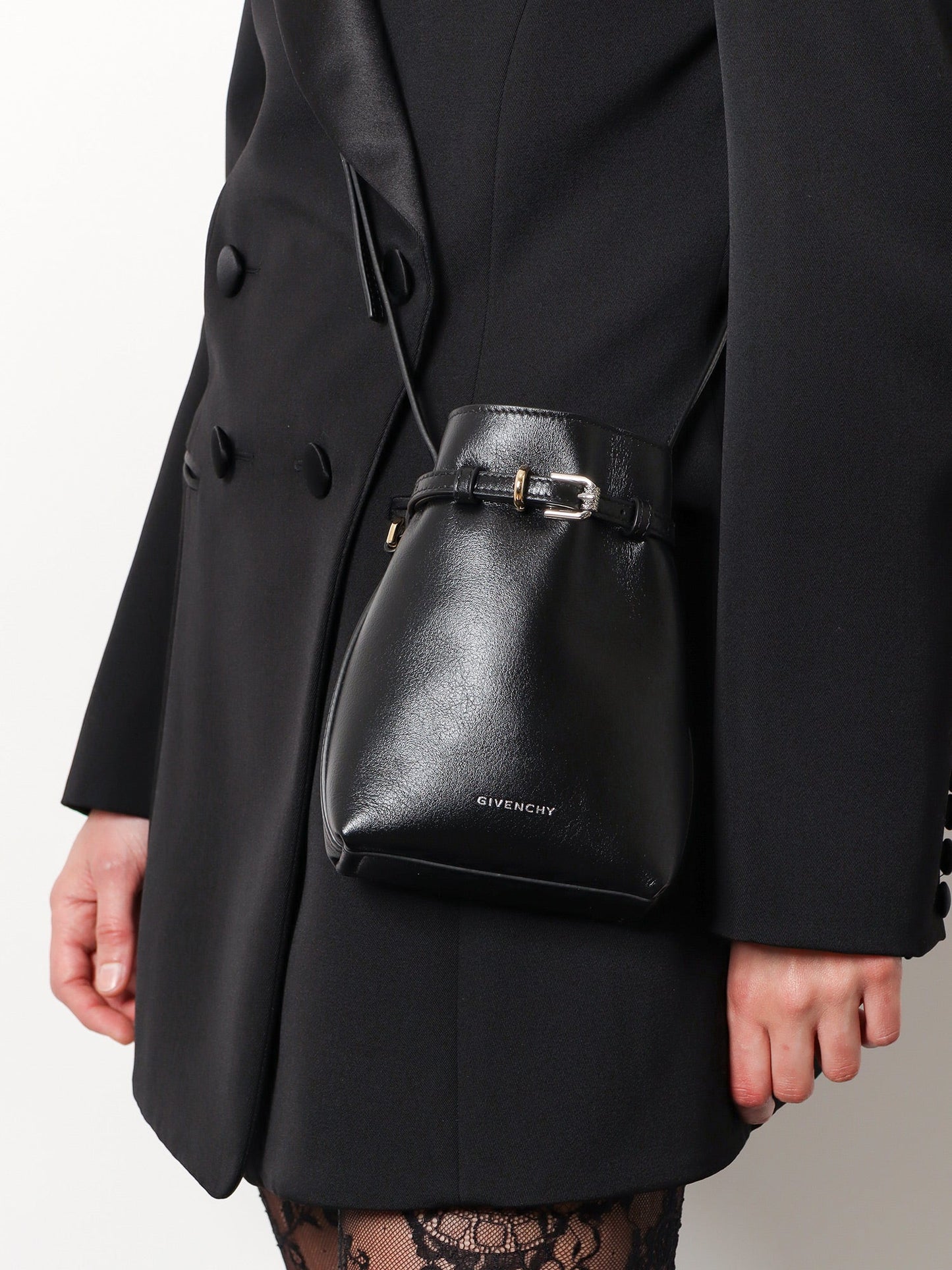 Givenchy Voyou Phone Pouch Leather Bag