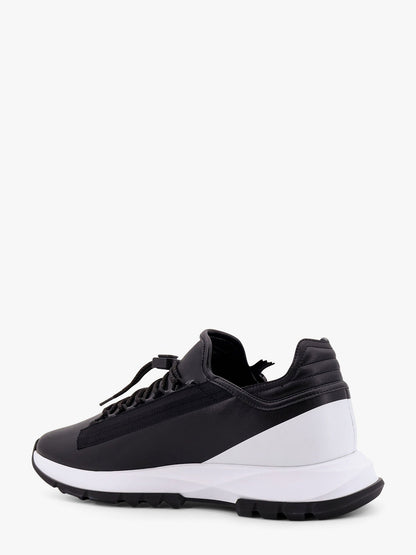 Givenchy Spectre Runner Leather Sneakers With 4g Side Zip Detail