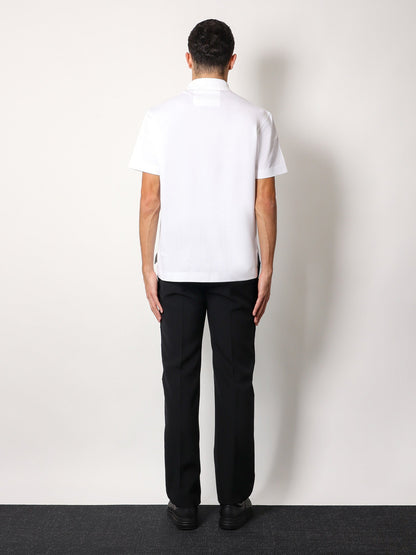 Givenchy Piqué Cotton Polo Shirt With 4g Embroidery