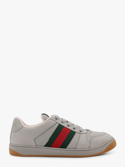 Gucci Screener Gg Fabric Sneakers With Web Detail