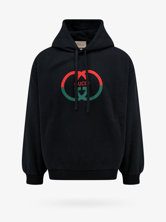 Gucci Cotton Sweatshirt With Frontal Logo