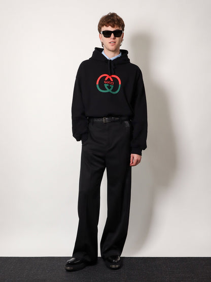 Gucci Cotton Sweatshirt With Frontal Logo