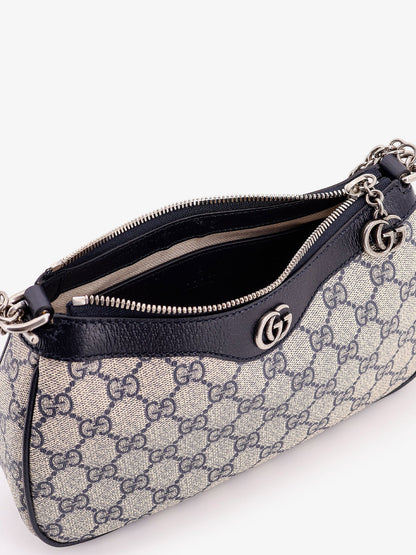 Gucci Ophidia Gg Supreme Fabric And Leather Shoulder Bag