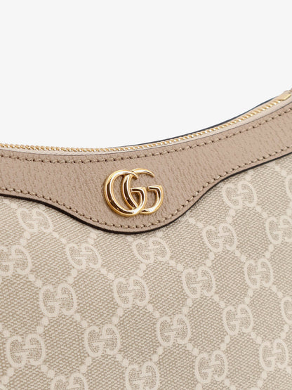 Gucci Ophidia Shoulder Bag In Gg Supreme Fabric And Leather