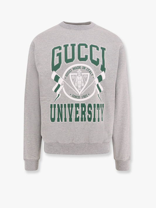 Gucci Cotton Sweatshirt With Gucci University Print