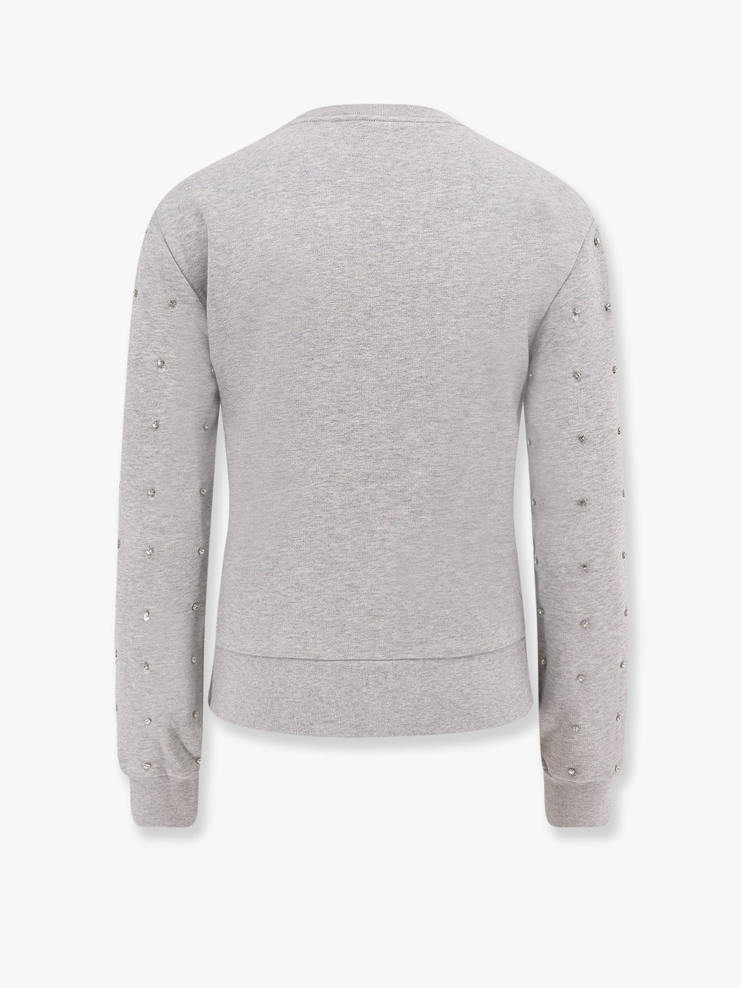 Gucci Cotton Sweatshirt With All Over Rhinestones