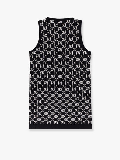 Gucci Gg Wool Mini Dress