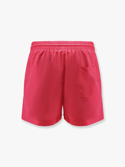 Gucci Fluo Nylon Swim Trunks With Gucci Dust Bag