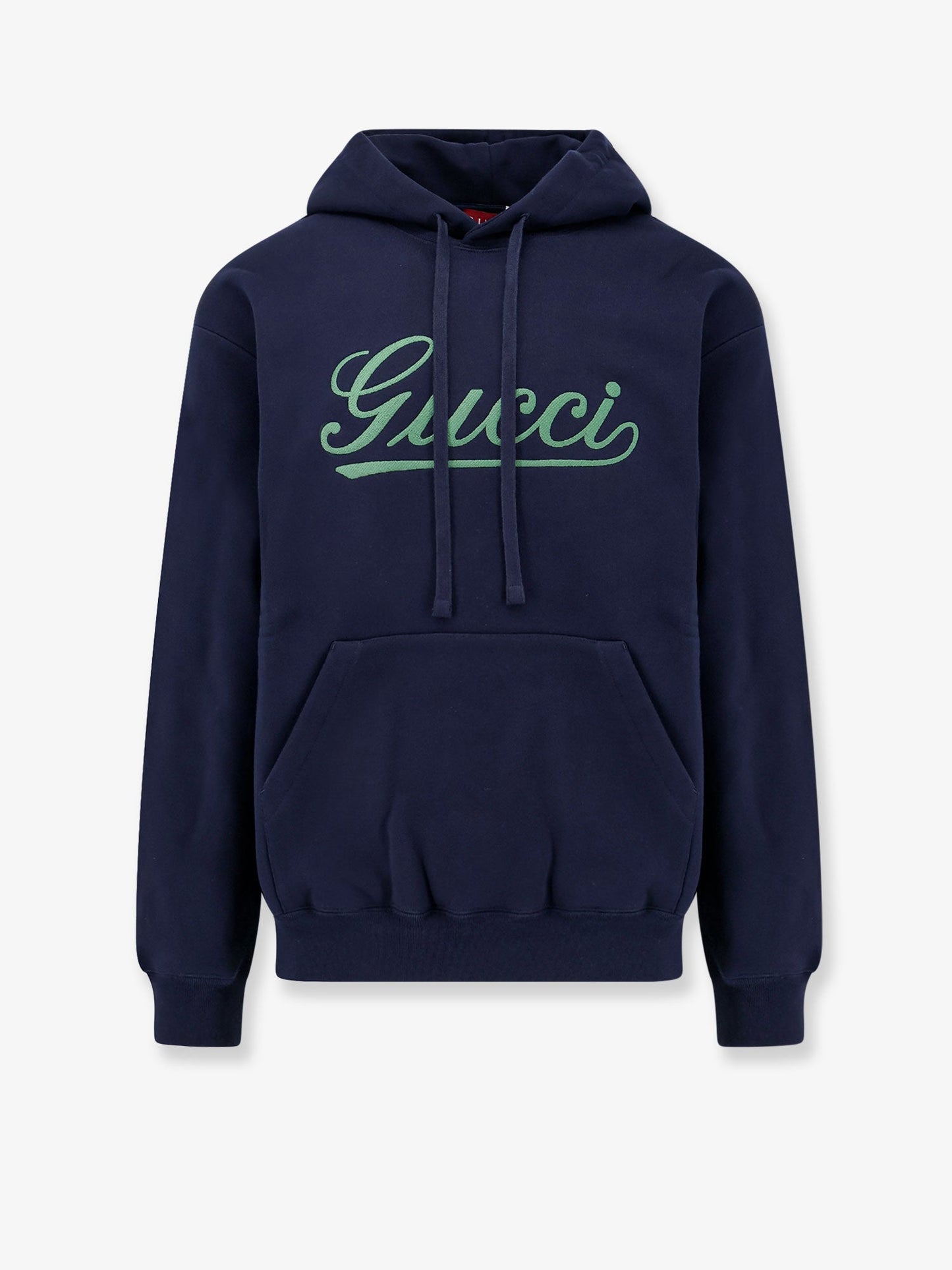 Gucci Cotton Sweatshirt With Gucci Embroidery On The Front