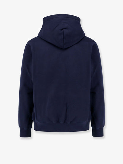 Gucci Cotton Sweatshirt With Gucci Embroidery On The Front