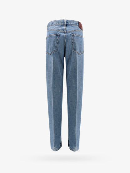 Gucci Cotton Jeans With Rossa Ancora Back Logo Patch