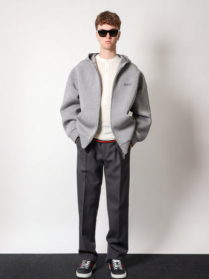 Gucci Neoprene Sweatshirt With Gucci Patch